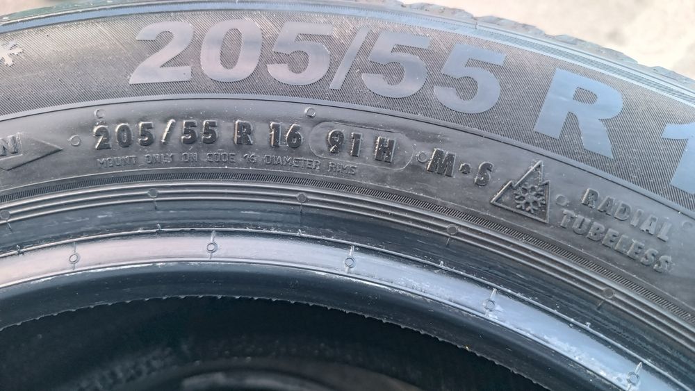 205/55/16 Semperit Дот 4822