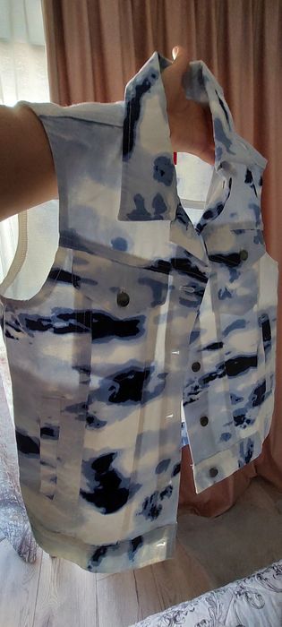 Дамски дънков елек Guess