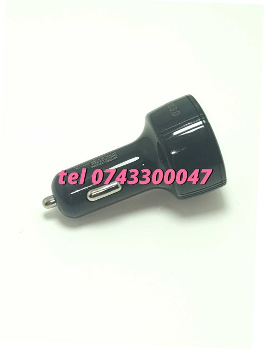 Incarcator Universal Masina Auto 4 Porturi Bricheta Usb Qc Fastcharge