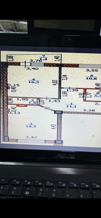 Продам 2 комн кв