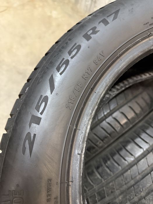 215/55/17 Pirelli 4бр дот21