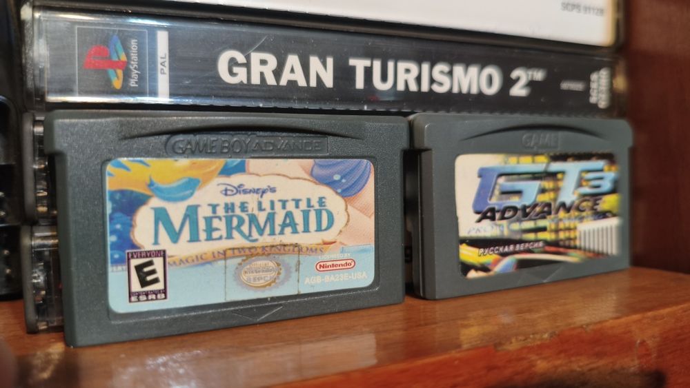 Картриджы на Game Boy Advance