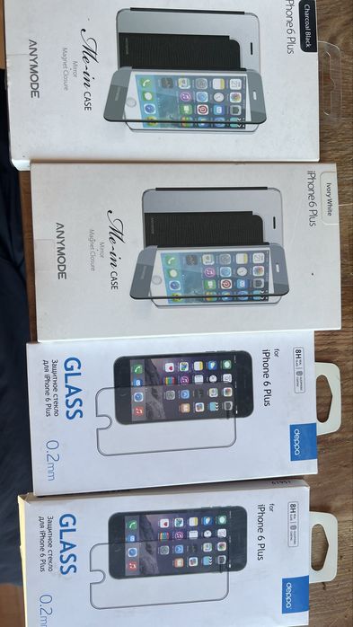 Чехлы и защитные стекла на iphone 6 plus / 6s plus