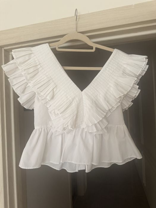 Бежови блузи Zara,Illumminee,H&M и др. размер S/XS