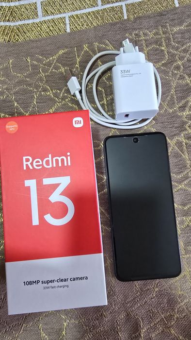 Редми 13 черный.