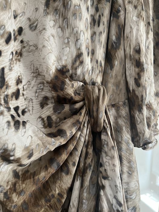 Rochie Mango leopard print - marime M impecabila