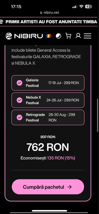 Bunde 3X festival nibiru