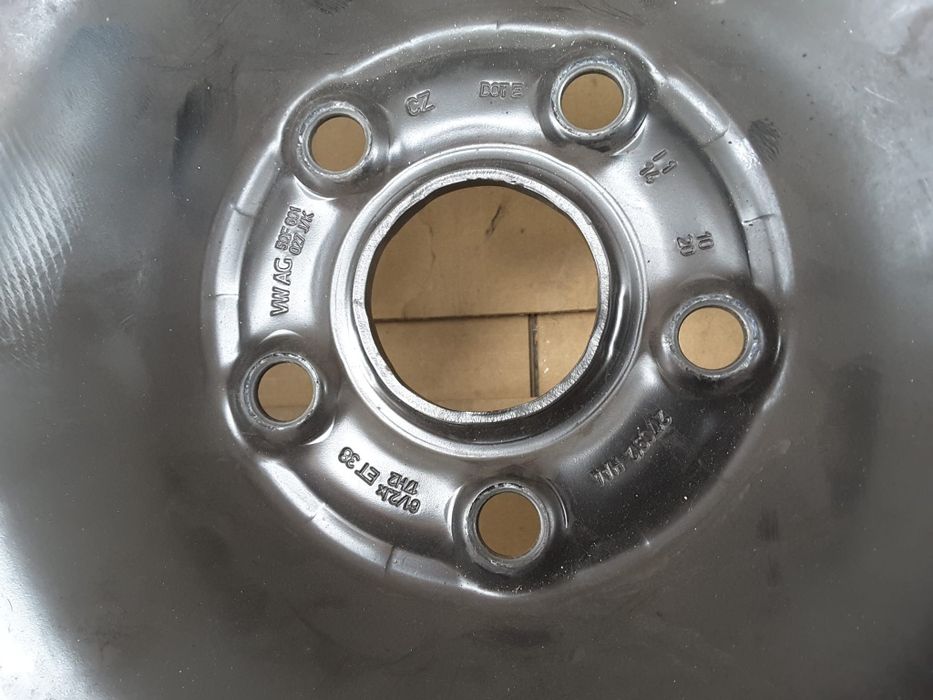 jante tabla 17; 5x112; originale Vw Tiguan + capace originale