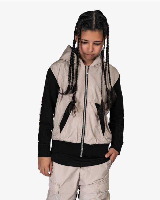 НОВИ!Суичър с цип и карго панталон к-т MADE BY SOCIETY