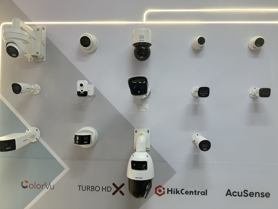 Установка видеонаблюдения