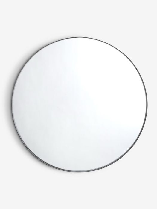 Oglindă rotundă MARKE 70 cm – NOUĂ – neagră, stil modern