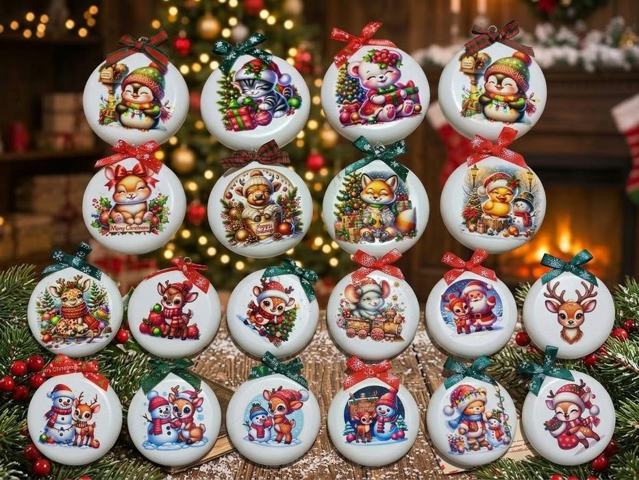 Коледни играчки за елха
