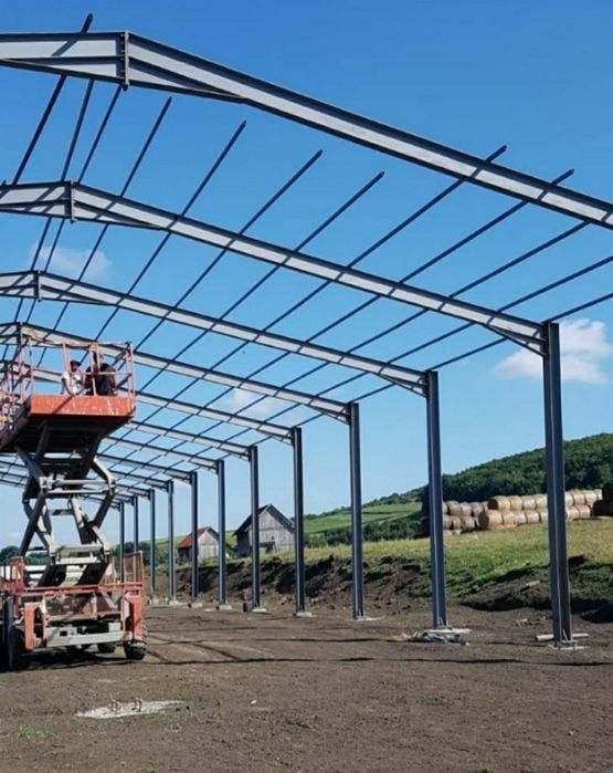 Vând și confectionez hale metalice lucrăm fără avans