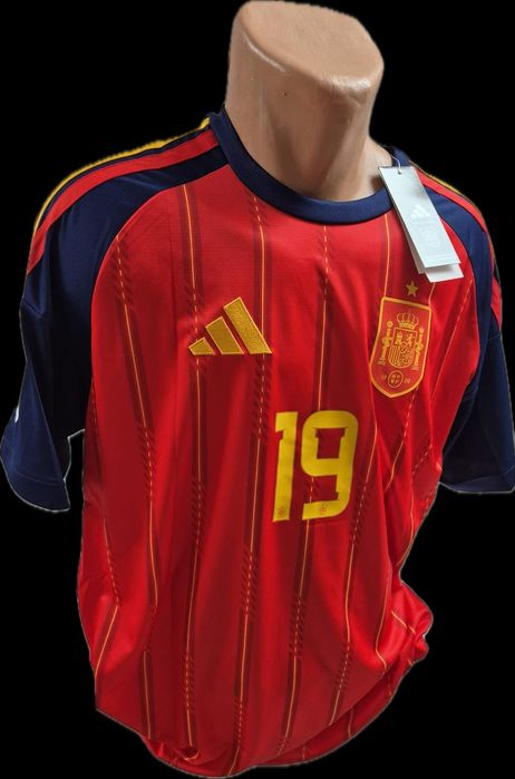 Tricou fotbal Spania Lamine Yamal mărime XL Cupa Mondiala