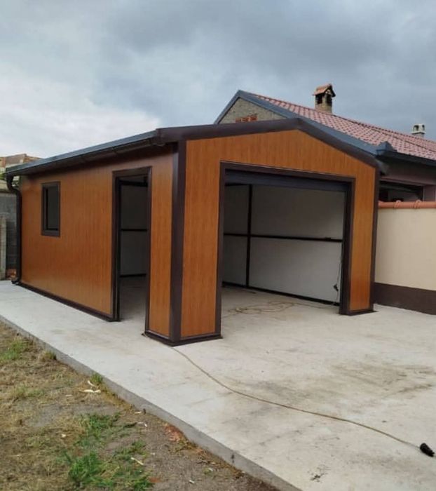 Garaj modular din panouri sandwich  3.2 x 6m