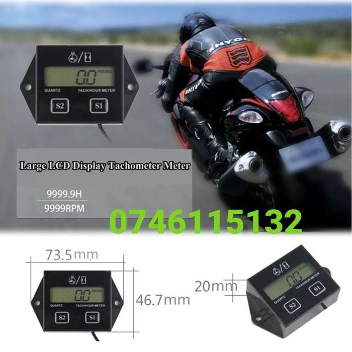Enduro Moto Cross ATV Scuter Motocultor Drujba -Tahometru-Turometru-T2