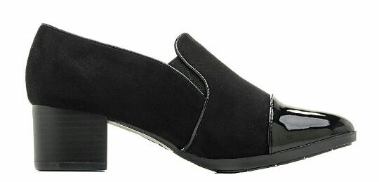Ботильоны-туфли черные