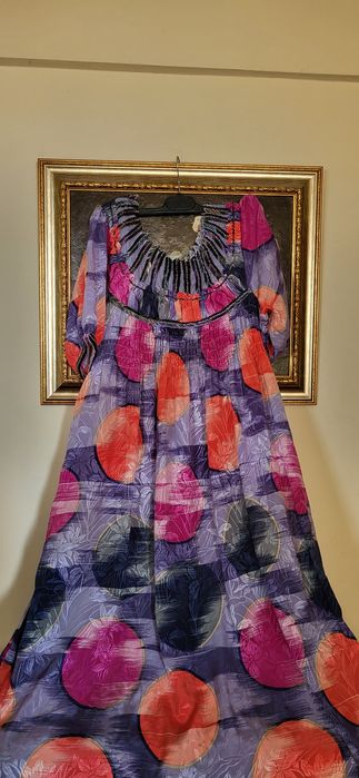 Rochie lunga marocana autentica de vara