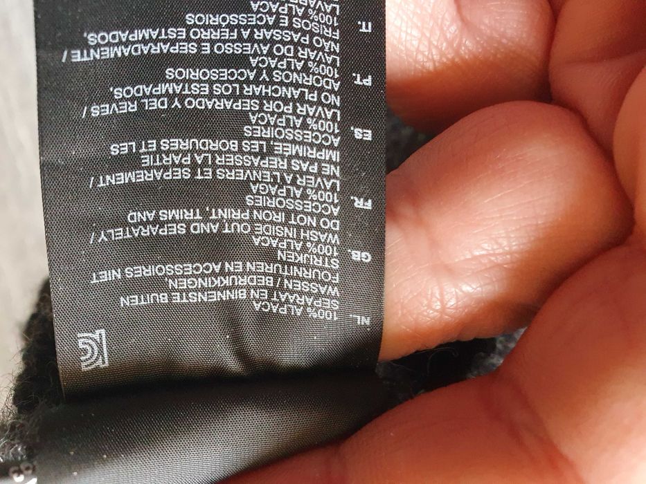 Pulover G-STAR RAW "E Shawl Collar Knit" (100% Alpaca) - Marime L