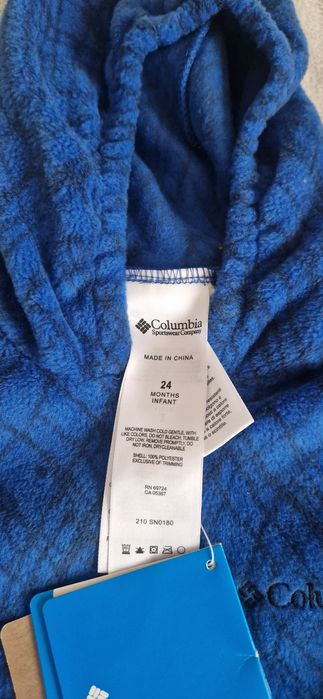 Columbia fleece snowsuit Nou 24 M
