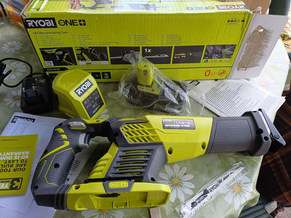 Продавам ел.фреза Einhell,Бормашина BOSCH и Саблен трион RYOBI-НОВИ!!!