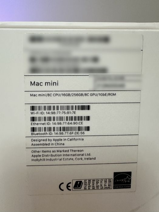 Продавам Apple Mac mini
