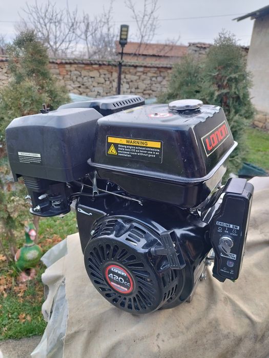 Двигател LONCIN 12, 2коня със електрически стартер