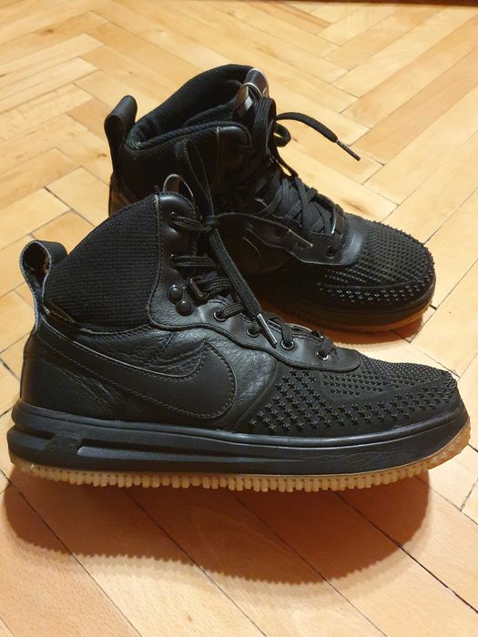 Nike Lunar Force 1 Duckboot Black Gum (GS) - 882842-001 Eur 39 24.5cm