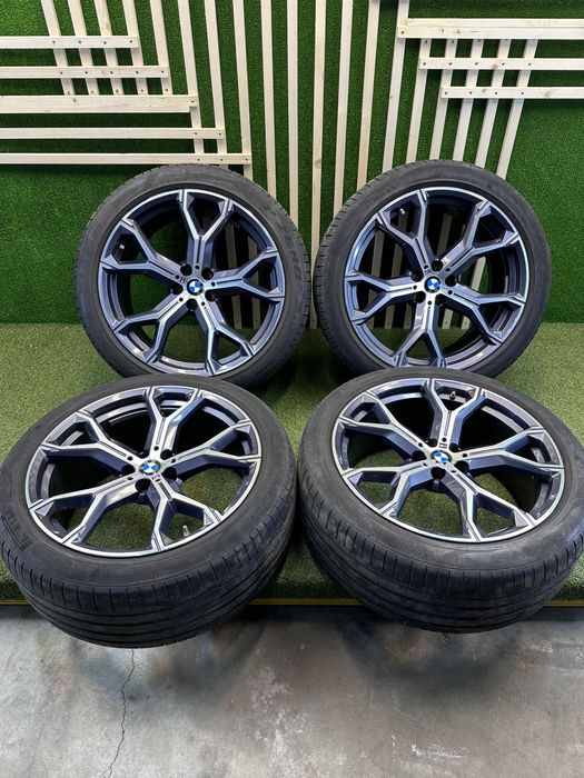 Jante Bmw X5 G05 X6 G06 M-pachet stil M742 R21 2 latimi Anvel Pirelli