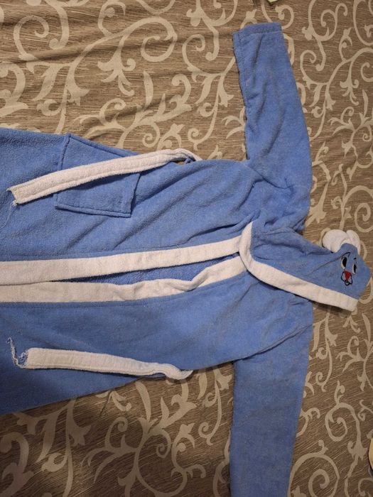 Детски халати за баня с качулка 8-10 г и 11-12 г.