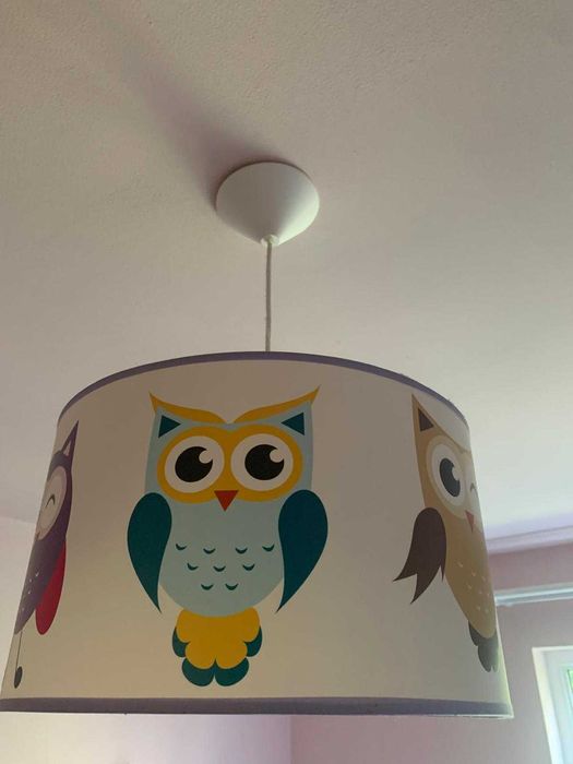 Vand Lampa de camera cu Bufnite