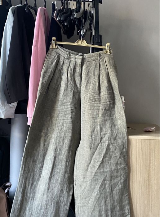 Льняной костюм Massimo Dutti 100% linen