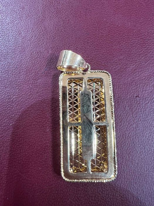 Medalion de aur 14k, 4,35gr,nou