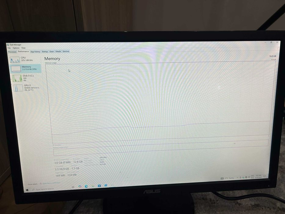 PC Gaming i5 + GTX 1660 6GB + 16GB RAM + SSD + Monitor ASUS Inclus