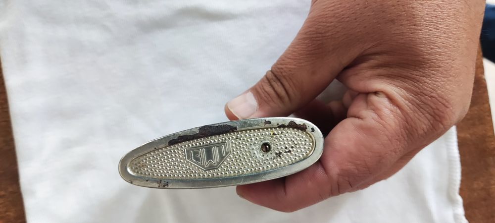 Vintage LU.MET zajigalkasi (Germaniya, 1950-yillar)