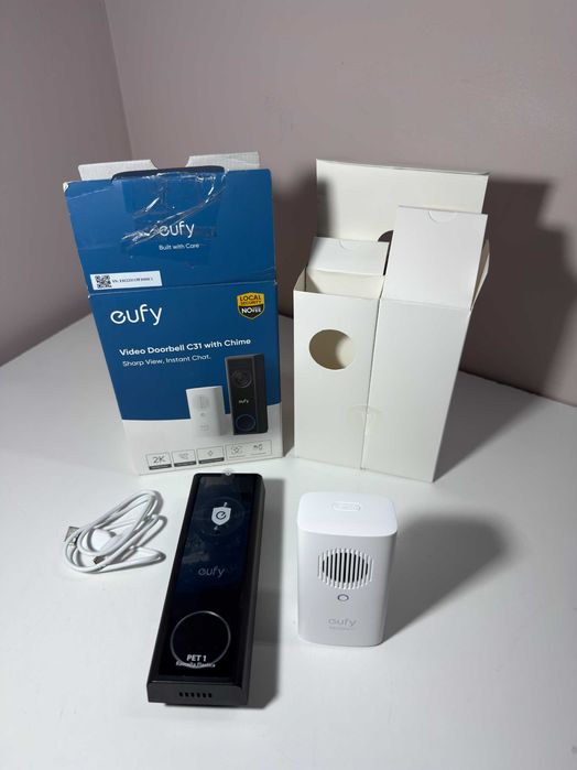 Sonerie video Eufy C31 WiFi 2K FHD