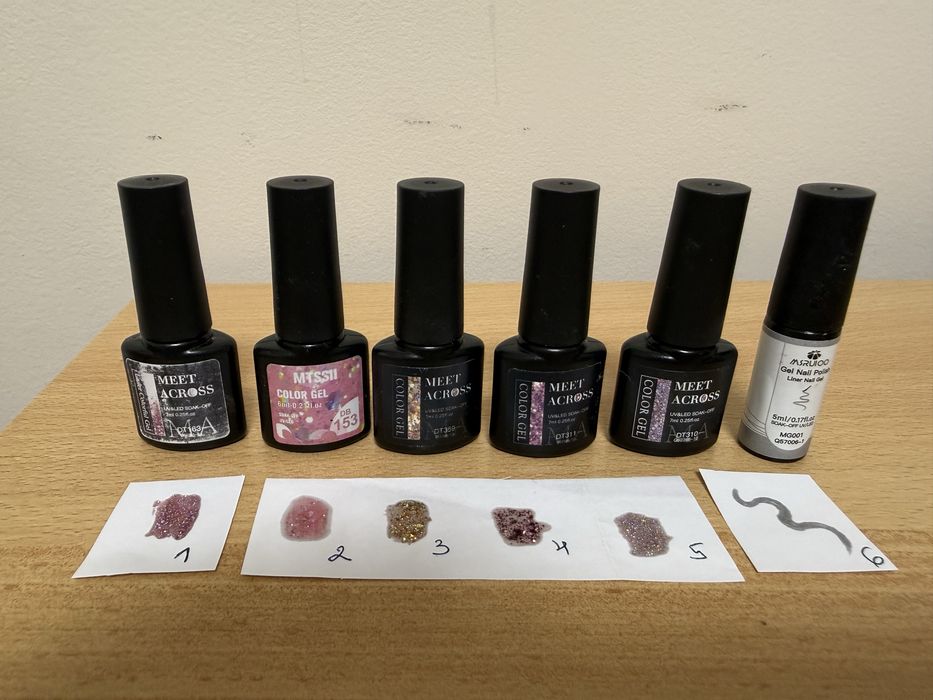 Гел лакове нови - 7€ комплект