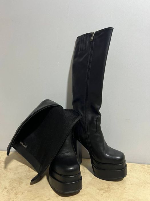 Сапоги на платформе