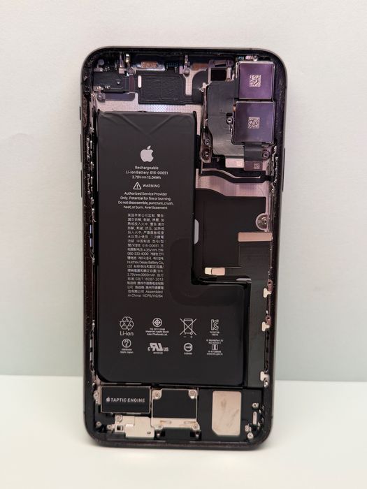 Carcasa originala iPhone 11 Pro Max Black Negru camera baterie sticla rama lentila swap