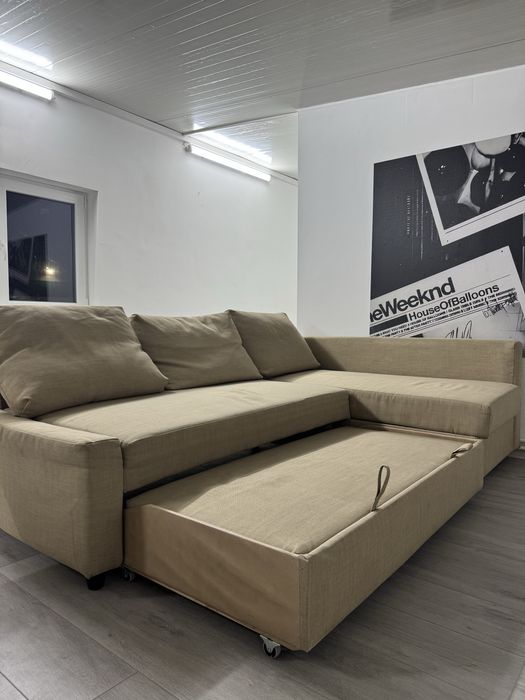 Colțar extensibil crem