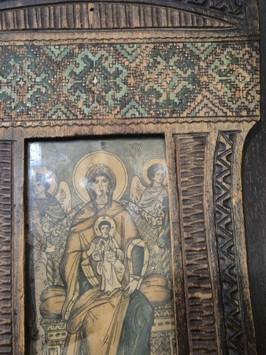 Rama veche in stil neoromanesc / brancovenesc