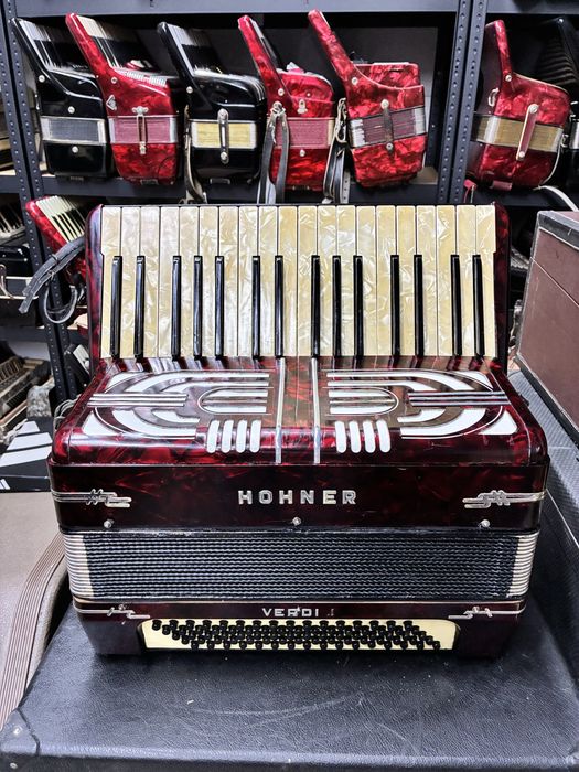 Acordeon Hohner Verdi 2 bandon cu 80 baisi