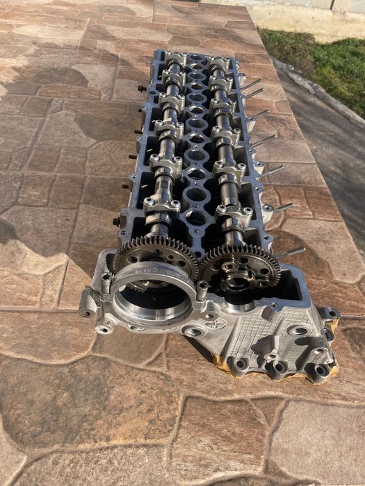 Ревизирана глава! BMW M57 286 – нови водачи,гумички,шлайф нап. клапани