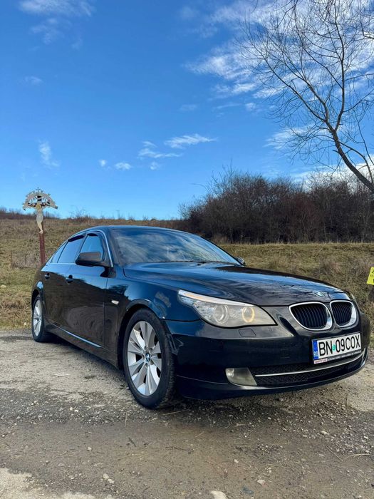 BMW Euro 5 520d E60 2009 177CP/DPF ON/Trapa/Piele Cognac/Joystick