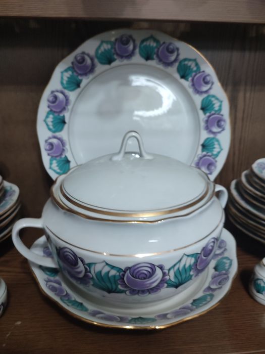 Столовый сервиз на 6 персон ГДР