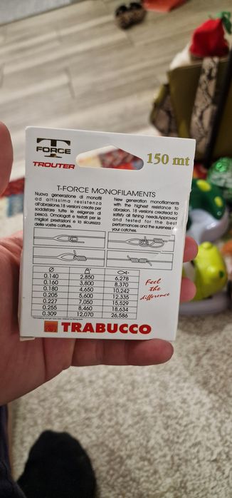 Vand fir monofilament trabucco