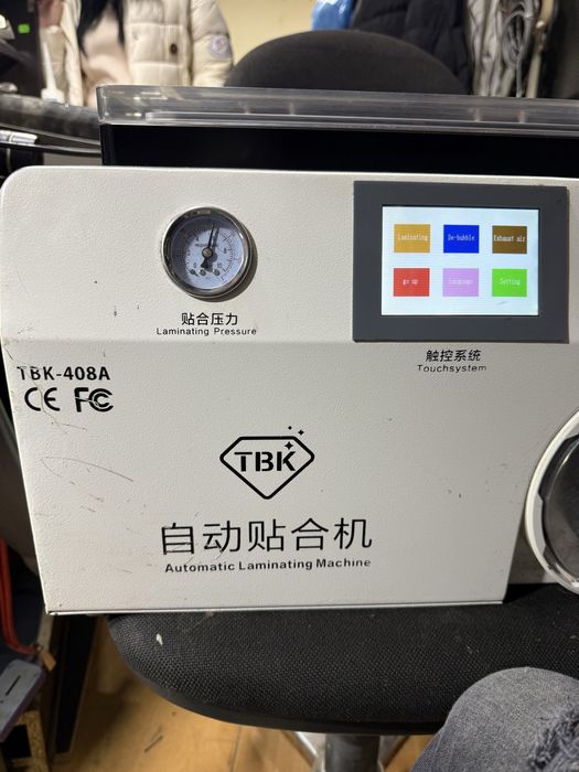 TBK-408A-OCA Masina de Laminat Display Telefoane 3/1