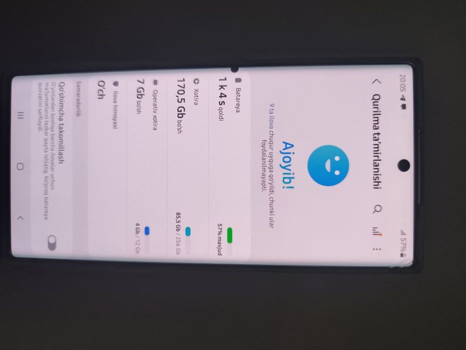 Samsung not 10 plus 5g & IPhone x