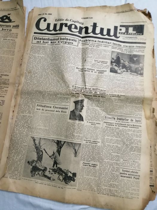 Ziar vechi de colecție