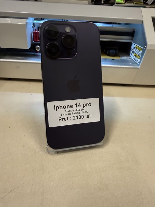 Iphone 14 pro / 256 gb / 100% baterie / garantie